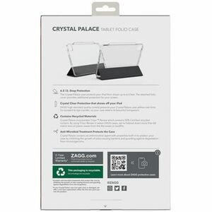 ZAGG-Cases-Crystal Palace Folio-iPad (A16/Gen10)-FG-CLR-APAC