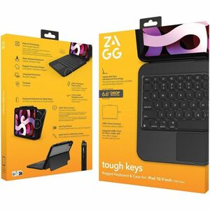 ZAGG-KB-Tough Keys-Apple-iPad (A16/Gen10)-FG-BLK-UK-retail