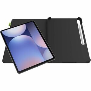 Gecko Covers Carrying Case (Cover) Samsung Galaxy Tab S9+, Galaxy Tab S10+, Galaxy Tab S9 FE+ Tablet - Black - Grease Resi