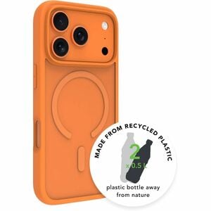dbramante1928 ApS Grenen Case for Apple iPhone 17 Pro Smartphone - Orange - 1 / Pack - Impact Resistant, Damage Resistant,