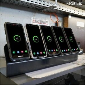 MOBILIS Energia 120 W Charging Station - 1 Pack - For Receiver - Europe - Black