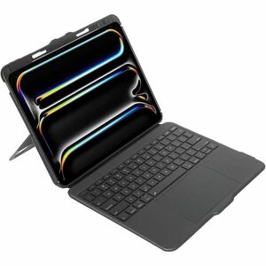 Targus VersaVu THZ989UK Tastatur/Cover (Folie) für 33 cm (13 Zoll) Apple iPad Pro 13 (2024) Tablet - Schwarz - Thermoplast
