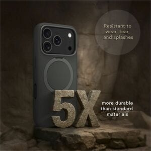 dbramante1928 ApS Roskilde Case for Apple iPhone 17 Pro Smartphone - Forest Shadow - Soft-touch - Scratch Resistant, Stain