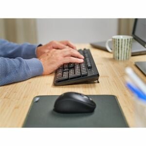 Trust Ody II Keyboard & Mouse - Spanish - USB 3.0 Membrane Wireless RF 2.40 GHz Keyboard - Keyboard/Keypad Color: Black - 