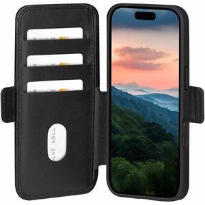 dbramante1928 ApS Copenhagen Carrying Case (Wallet) Apple iPhone 17 Pro Smartphone - Black - Impact Resistant, RFID Resist