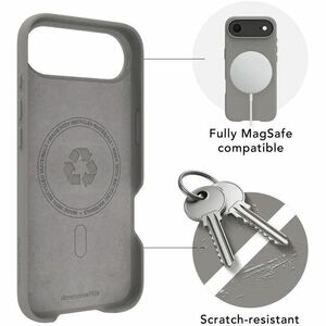 dbramante1928 ApS Roskilde Case for Apple iPhone Air Smartphone - River Stone - Soft-touch - Scratch Resistant, Stain Resi