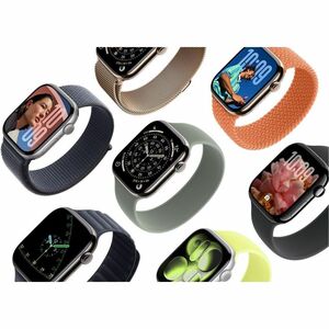 Apple Watch Series 11 Smart Watch - 46 mm Case Height - 39 mm Case Width - Jet Black Case Color - Black Band Color - Alumi