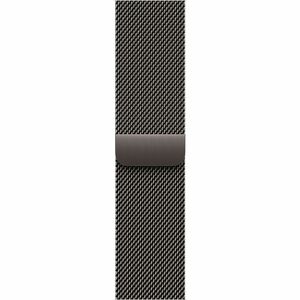 Apple Watch Series 11 Smart Watch - 42 mm Case Height - 36 mm Case Width - Slate Case Color - Slate Band Color - Titanium 