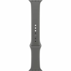 Apple Watch Series 11 Smart Watch - Natural Case Color - Stone Grey Band Color - Titanium Case Material - Rubber Band Mate