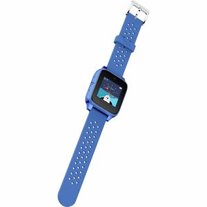 TCL MOVETIME MT46X Smartwatch - Kinder - Blau Body Color - Wireless LAN - 4G - Kamera, Push-Benachrichtigung, SMS, Alarm, 