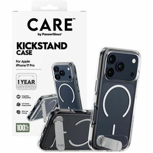 CARE Case for Apple iPhone 17 Pro Smartphone - Transparent - Yellowing Resistant, Drop Resistant, Crush Resistant - Plasti