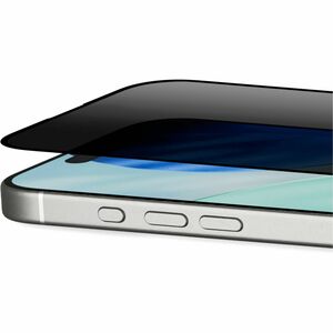 PEEL Privacy Glass Screen Protector for iPhone 17 - 9H Tempered Glass with 28° Privacy Filter and Edge-to-Edge Protection 