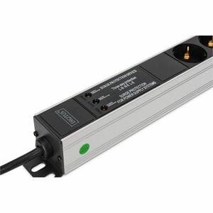 Digitus PDU - Basis - CEE 7/7 (SCHUKO) - 9 x DIN 49440 - 16 A - 230 V AC Eingang - Überspannung, EMI-Filter, Überspannungs