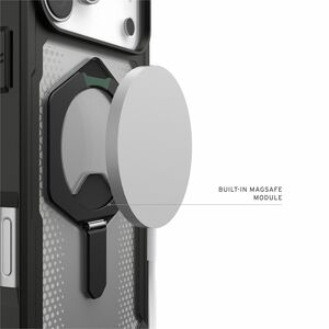 Urban Armor Gear Plasma XTE Case for Apple iPhone 17 Pro Max Smartphone - Black, Clear - Crack Resistant, Drop Resistant, 