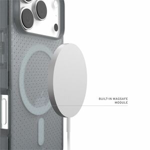 Urban Armor Gear DOT Rugged Case for Apple iPhone 17 Pro Smartphone - Ash, Translucent - Anti-slip, Drop Resistant, Impact