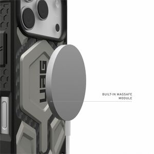 Urban Armor Gear Monarch Pro Case for Apple iPhone 17 Pro Smartphone - Titanium - Drop Resistant