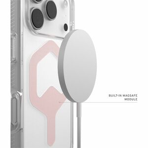 Urban Armor Gear Plyo Case for Apple iPhone 17 Pro Smartphone - Ice/Rose Gold - Drop Resistant, Impact Resistant, Scratch 