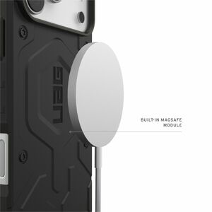 Urban Armor Gear Pathfinder Rugged Case for Apple iPhone 17 Pro Max Smartphone - Black - Drop Resistant, Impact Resistant,