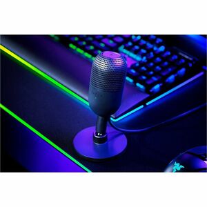 Microphone pour Voix, Jeux, Diffusion en continu, Broadcasting, Enregistrement, Ordinateur Razer Seiren V3 Mini - Filaire 
