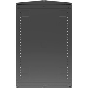 VERTIV VR 42U Rack Cabinet for Server, LAN Switch, Patch Panel - 800 mm Rack Width x 1115 mm Rack Depth - Black - Steel - 