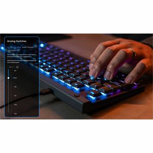 Logitech G G515 RAPID TKL Gaming Keyboard - Tenkeyless - Cable Connectivity - USB Type A Interface - RGB LED - German - QW