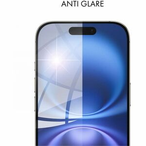 Dicota Polyethylene Terephthalate (PET) Anti-glare Privacy Screen Filter for Apple iPhone 17 - For OLED iPhone 17 - Blue L
