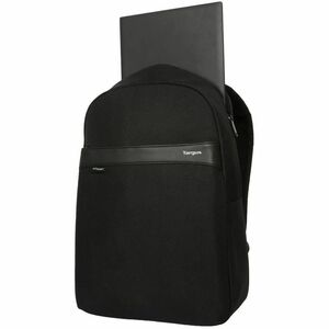 Targus GeoLite EcoSmart TSB960GL 便携包 (背包) 用于 38.1 cm (15") 到 40.6 cm (16") 笔记本电脑 - 黑 - 符合 TAA 标准 - 防水外壳, 防水 - 布料 Body - 肩带