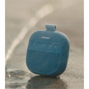 Bose SoundLink Micro Tragbar Bluetooth Lautsprechersystem - Google Assistant Unterstützt - Blau - Aufladbarer Akku