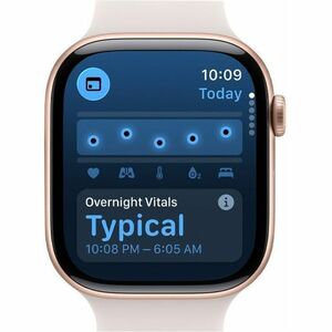 Apple Watch Series 11 Smart Watch - 4.60 cm (1.81") Case Height - 3.90 cm (1.54") Case Width - Rose Gold Case Color - Ligh