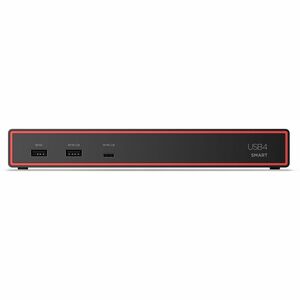 Lenovo ThinkPad USB4 Smart Dock 5500. Konnektivitätstechnologie: Kabelgebunden, Hostschnittstelle: USB4, USB-Stromversorgu