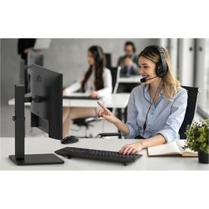 LG 27BA65QB-B 27" (68.6 cm) Class WQHD LCD Monitor - 16:9 - 27" (68.6 cm) Viewable - In-plane Switching (IPS) Technology -