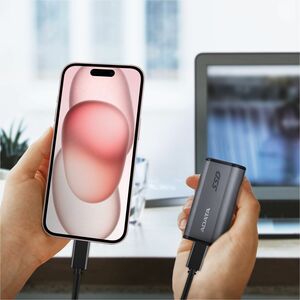 Unidad de estado sólido Pórtatil Adata SE880 AELI-SE880-4TCGY - Externo - 4TB - Gris titanio - PlayStation, Portátil, Tabl