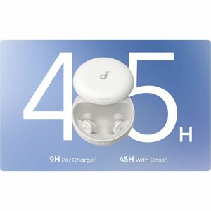 soundcore Sleep A30 Smart ANC Sleep Earbuds with AI Brainwave Audio - Siri - Stereo - True Wireless - Bluetooth - Earbud -