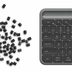 Logitech Signature Slim Solar+ K980 Keyboard - Full-size - Wireless Connectivity - USB Type A, USB Type C Interface - Germ