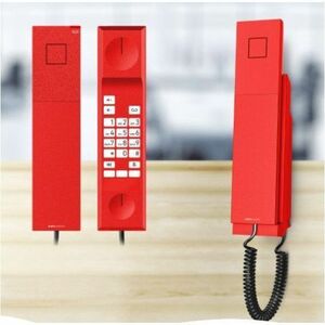Snom E303A Standard-Telefon - Wandmontierbar - Rot - Freisprecheinrichtung - Hörhilfen-kompatibel