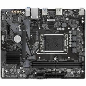 GIGABYTE Ultra Durable H610M K V2 Desktop Motherboard - Intel H610 Chipset - Socket LGA-1700 - Micro ATX - Core, Pentium G