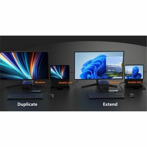 j5create Wormhole Switch JCH422 USB Hub - USB Type A, USB Type C - 640 MB/s - Tablet, Notebook, Smartphone, Desktop, Mouse