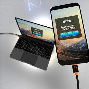 j5create JUCX24 1.83 m USB-C Data Transfer Cable - Cable for USB Device, Tablet, Phone, Notebook, Charger - First End: 1 x
