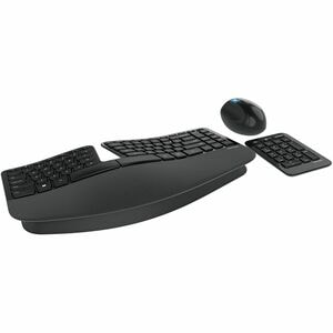 Incase Designed by Microsoft Sculpt Ergonomic Desktop Keyboard & Mouse - Wireless Keyboard - Wireless Mouse - BlueTrack - 
