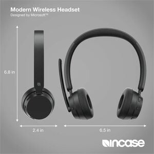 Modern Wireless Headset Black