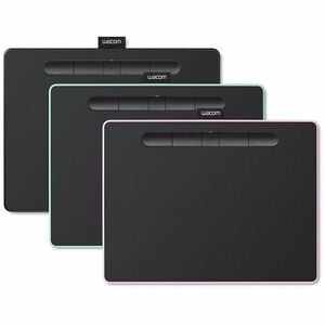 Wacom Intuos M Graphics Tablet 4K - Cable - Black - 4096 Pressure Level - Pen - PC, Mac