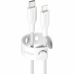 PanzerGlass empower™ by ® Racing 60W USB-C to Lightning Cable | USB 2.0 | 1.2M | Silver White. Product colour: White