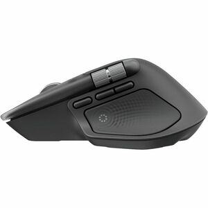 Logitech MX Master 4 for Business Tamanho grande Rato - Bluetooth/Radiofrequência - USB Tipo C - Campo escuro - 8 Taste(n)