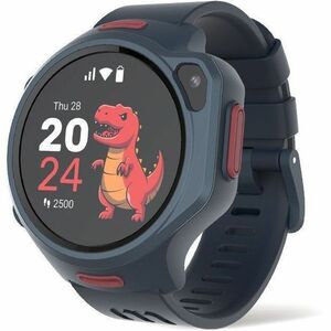 myFirst Fone R2 Smart Watch - Round - Children - G-sensor, Heart Rate Monitor, Temperature Sensor - Camera, Video Call, Vi