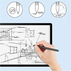 Wacom MovinkPad Pro 14 - Graphics Tablet - 14" OLED - 5080 lpi - 3K - Touchscreen - Multi-touch Screen Wireless - Bluetoot