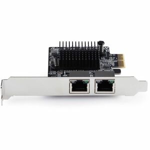 StarTech.com 2-Port 5G Gigabit PCIe Network Adapter Card, 5G/2.5G/1G/100M/10M, PCI Express NIC, Realtek RTL8126, Windows &