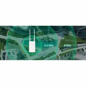 Omada EAP603-OUTDOOR Dualband Wi-Fi 6 IEEE 802.11 a/b/g/n/ac/ax 1,80 Gbit/s Drahtloser Access Point - Innen/Außen - 2,40 G