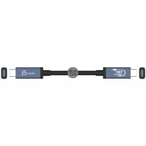 j5create JUC29L08-N 79,25 cm USB4 AV-/Datenkabel - 1 - Cable for Smartphone, Tablet, Notebook, Docking Station, Ladegerät,