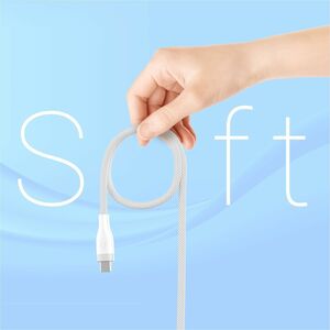j5create JUCX18L18W-N 1,80 m USB-C Cabo de transferência de dados - 1 - Cable for Smartphone, Notebook, Tablet, Power Bank