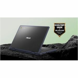 Notebook ASUS Chromebook 11.6 pulgadas HD (1360 x 768) Intel N150-Chrome OS-RAM 8GB- 64GB eMMC-Color Mineral Grey-1 año de
